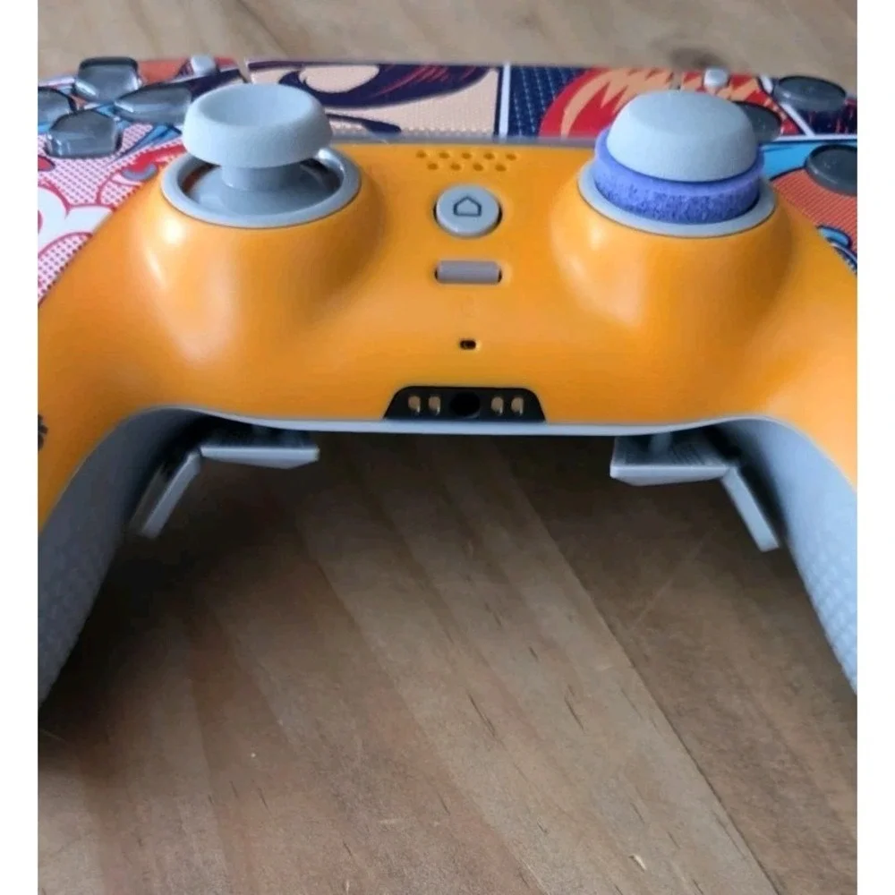 New Scuff Reflex PS5 Controller Video Game Accessory Graffiti Retro Custom